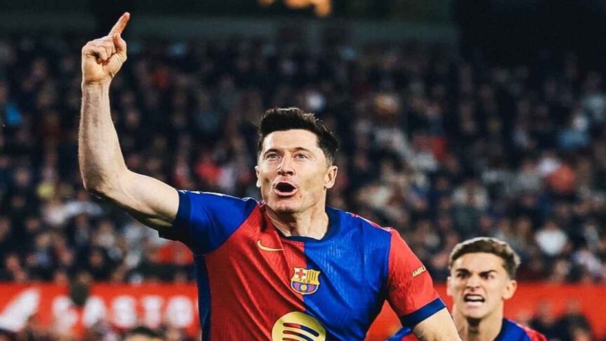 Lewandowski widens gap with Mbappe at the top of La Liga's goal scorers list